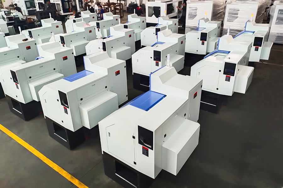 Präzision erforschen: Das vollständige automatische Slant -Bett dreht die CNC -Drehmaschine