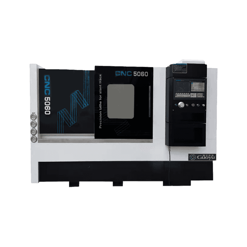 Verbunden mit 35 ° schräg Schienenschneiderturm -Turm -Sitz -Präzision CNC -Drehmaschine